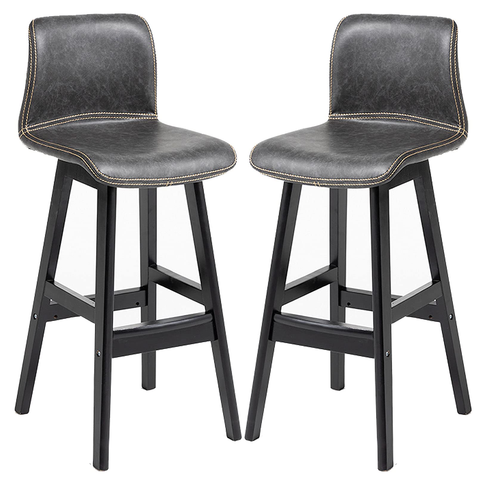 Amazon｜合成皮革 バースツール、 カウンター 身長 バースツール